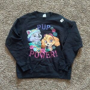 Pup Power Paw Patrol Crewneck - Size L